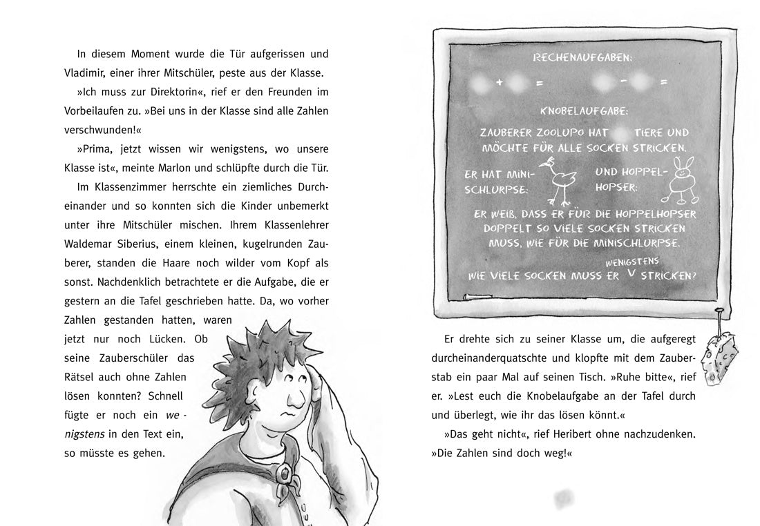 Das magische Minus – Zahlenjagd im Labyrinth