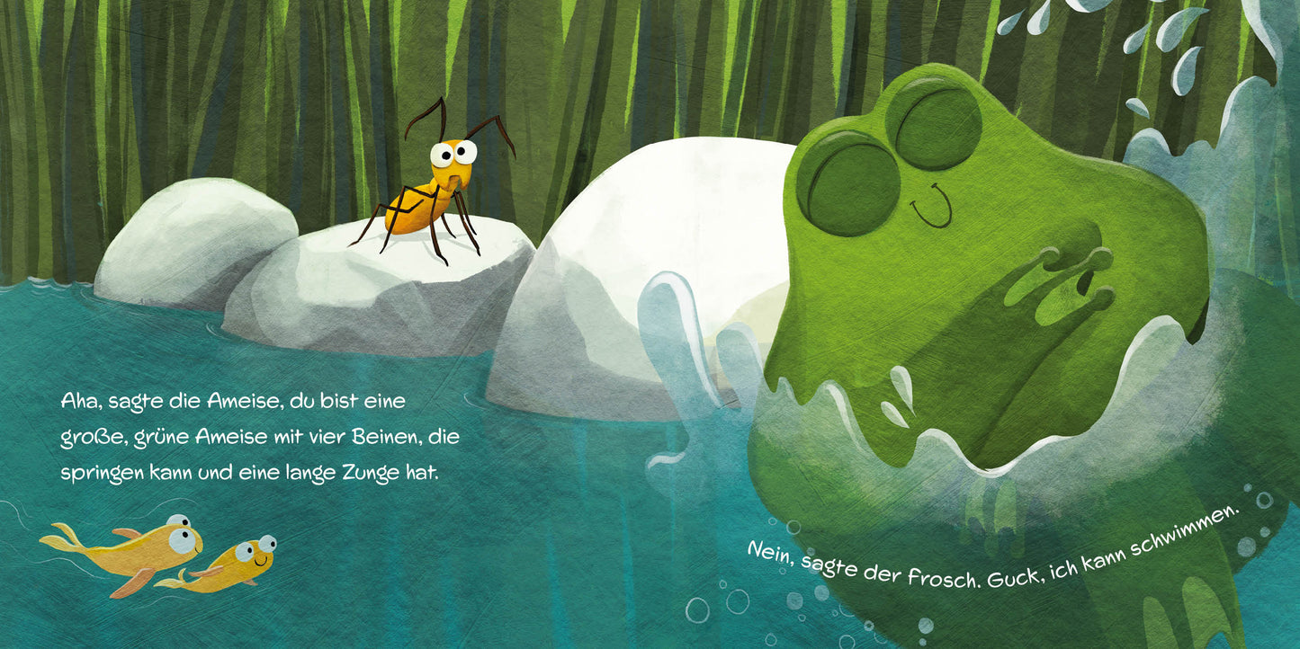 Die Ameise und der Frosch