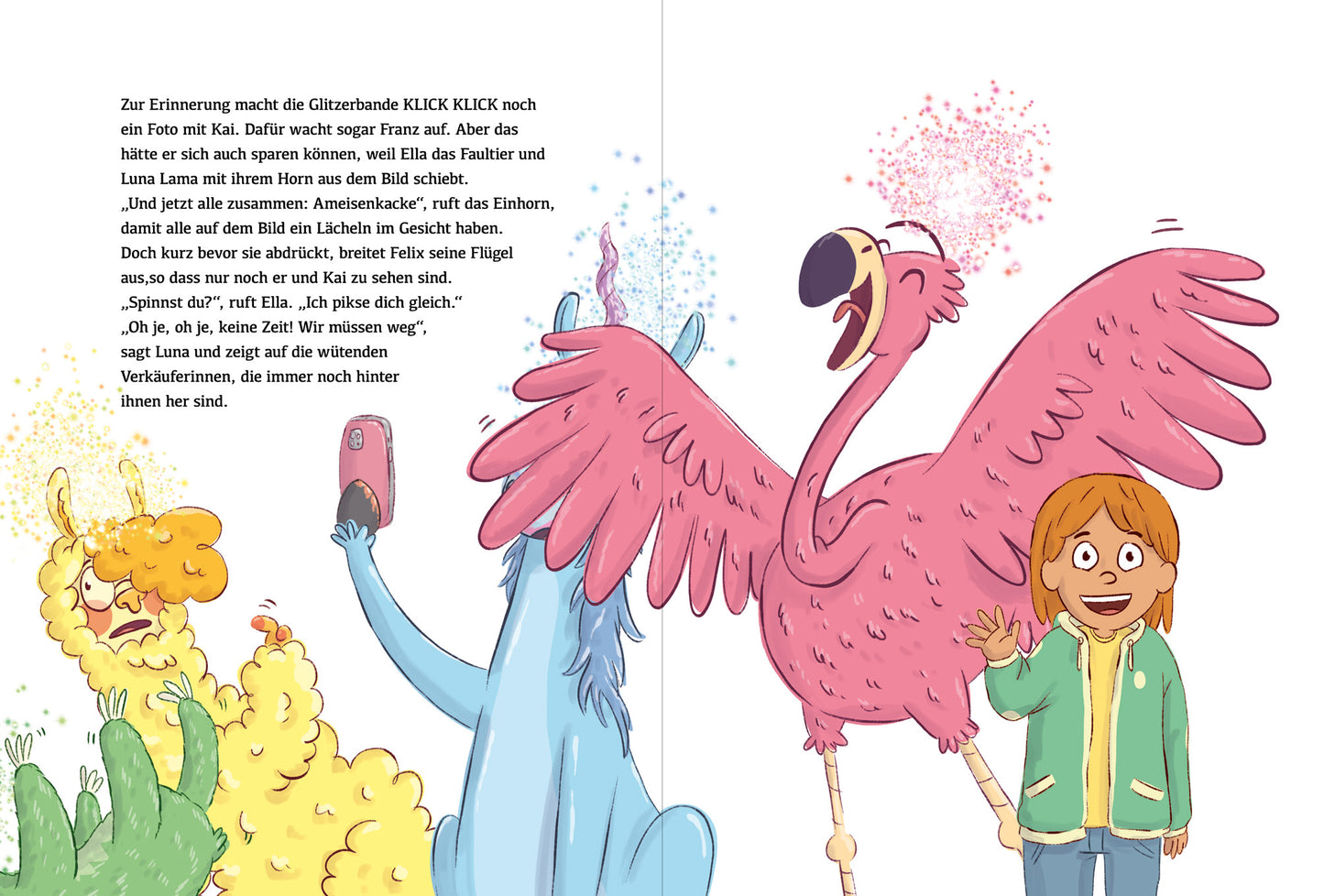 Die Glitzerbande hilft immer! (Leider wird es dann meist schlimmer)