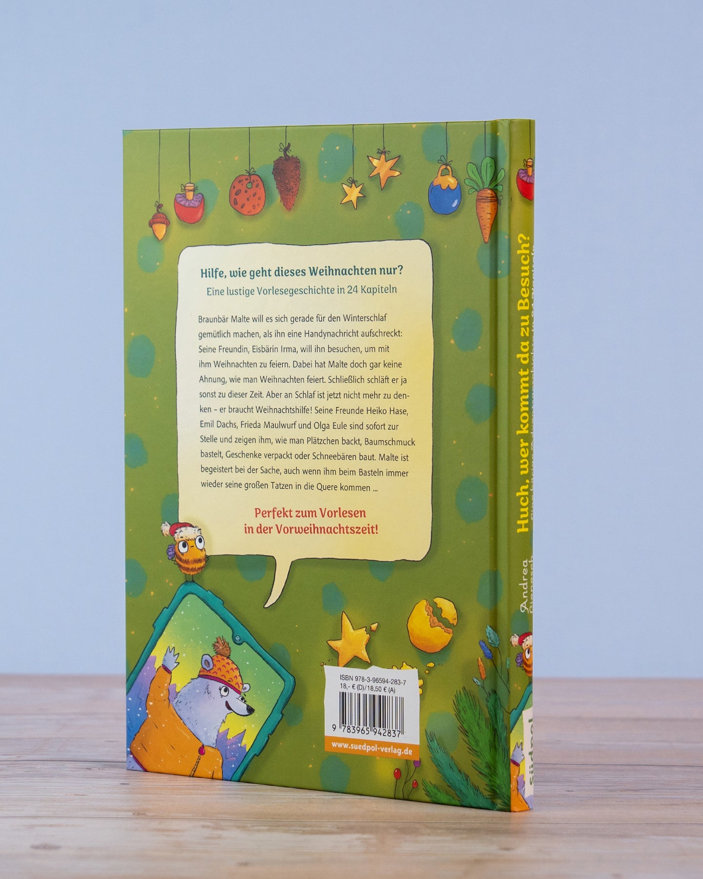 Huch, wer kommt da zu Besuch? – Eine bärige Adventsgeschichte in 24 Kapiteln