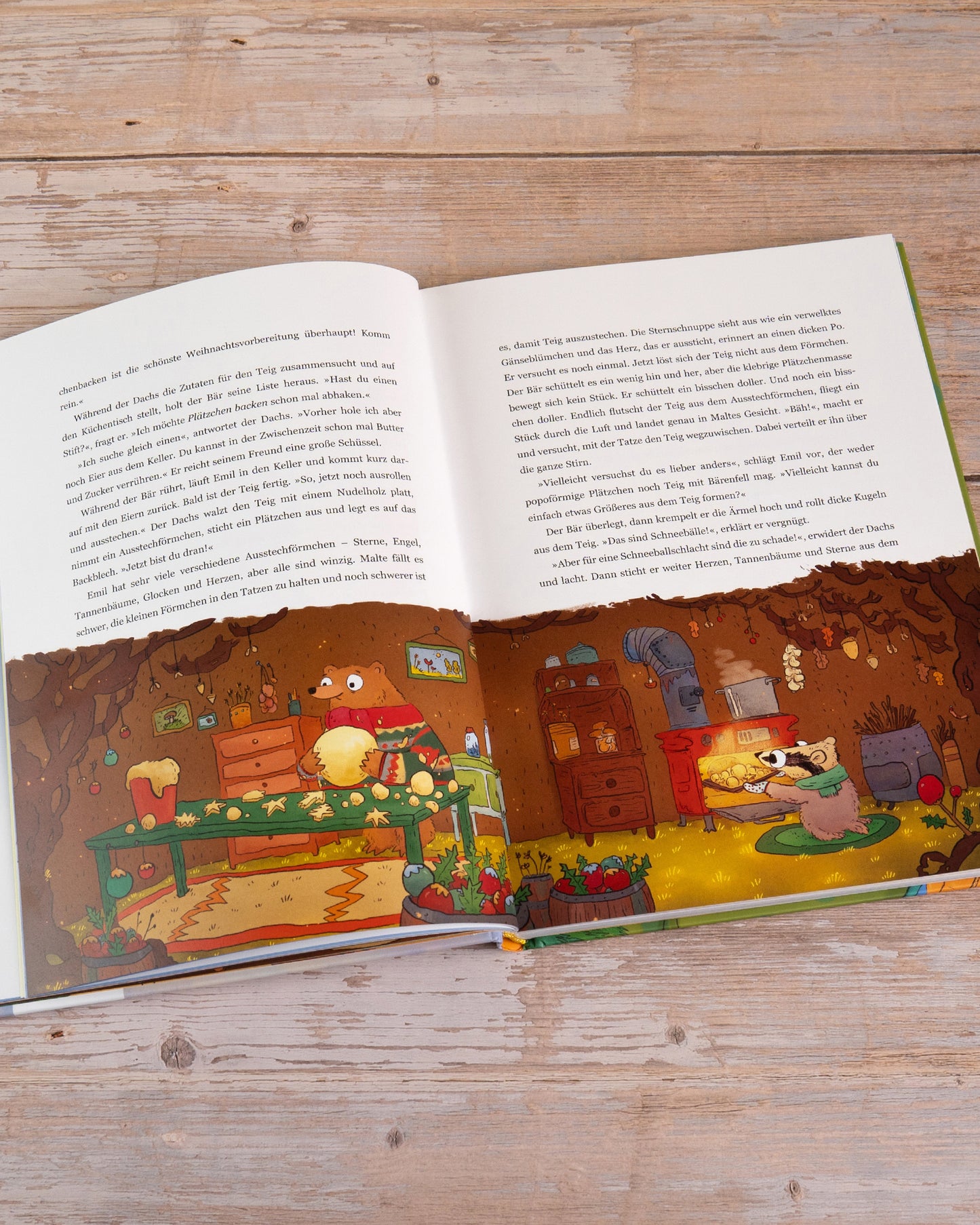 Huch, wer kommt da zu Besuch? – Eine bärige Adventsgeschichte in 24 Kapiteln