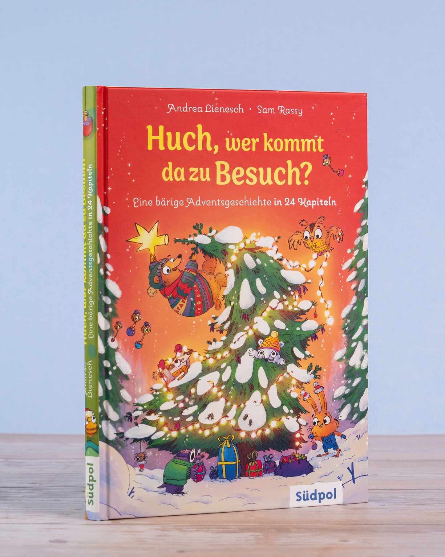 Huch, wer kommt da zu Besuch? – Eine bärige Adventsgeschichte in 24 Kapiteln