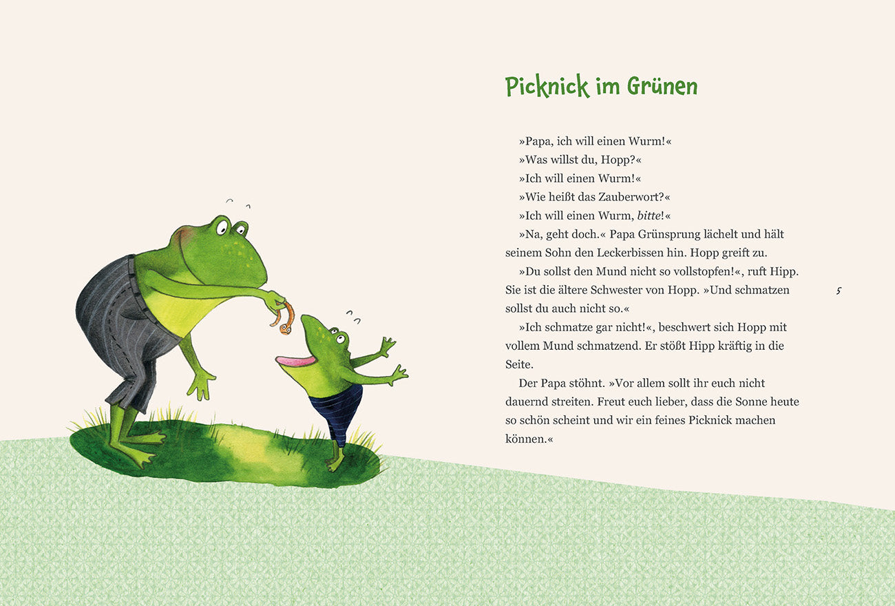 Der Froschkönig – was wirklich geschah: Hipp und Hopp retten Papa Grünsprung