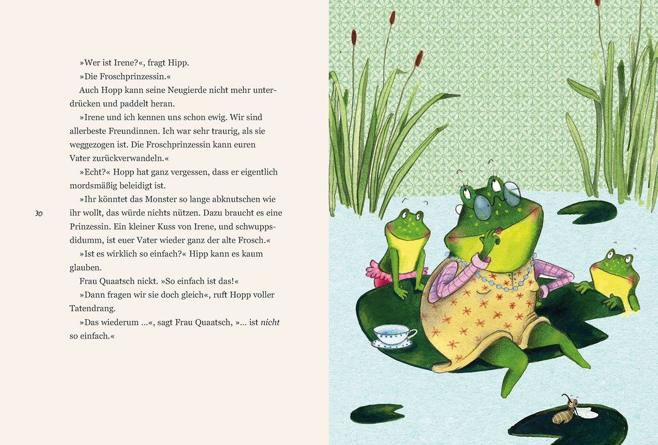 Der Froschkönig – was wirklich geschah: Hipp und Hopp retten Papa Grünsprung