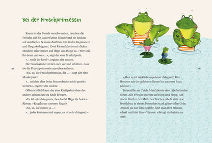 Der Froschkönig – was wirklich geschah: Hipp und Hopp retten Papa Grünsprung