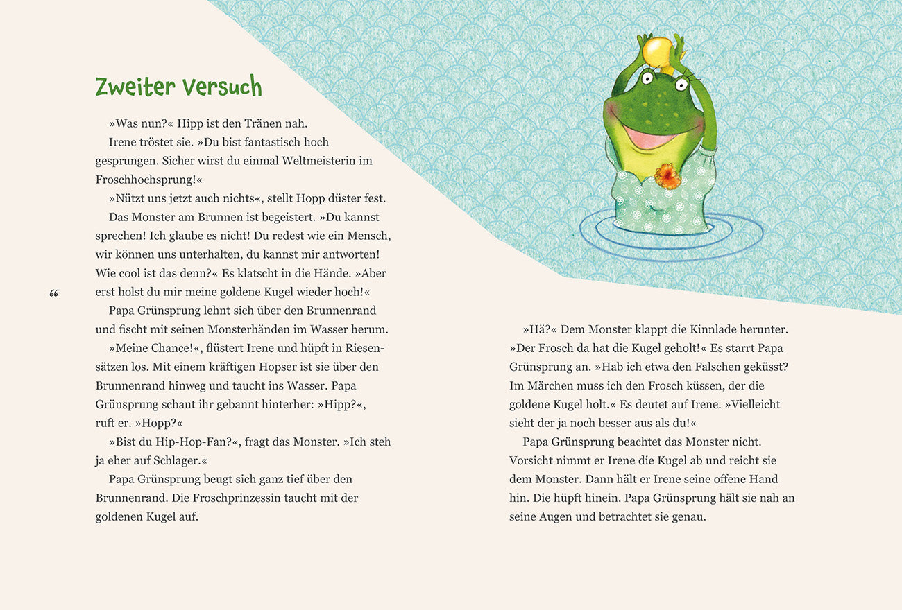 Der Froschkönig – was wirklich geschah: Hipp und Hopp retten Papa Grünsprung