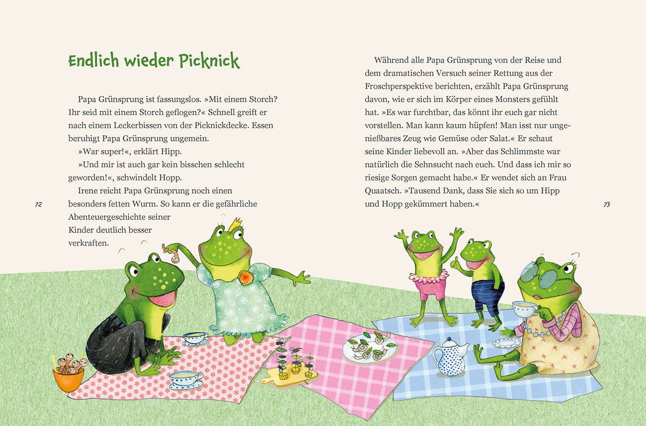 Der Froschkönig – was wirklich geschah: Hipp und Hopp retten Papa Grünsprung