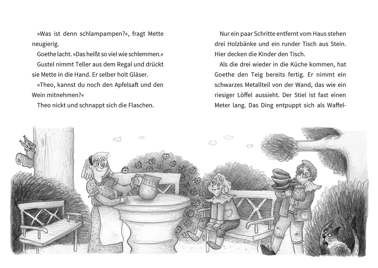 Almas geheimer Garten – Mit dem Schinkenwurz zu Goethe