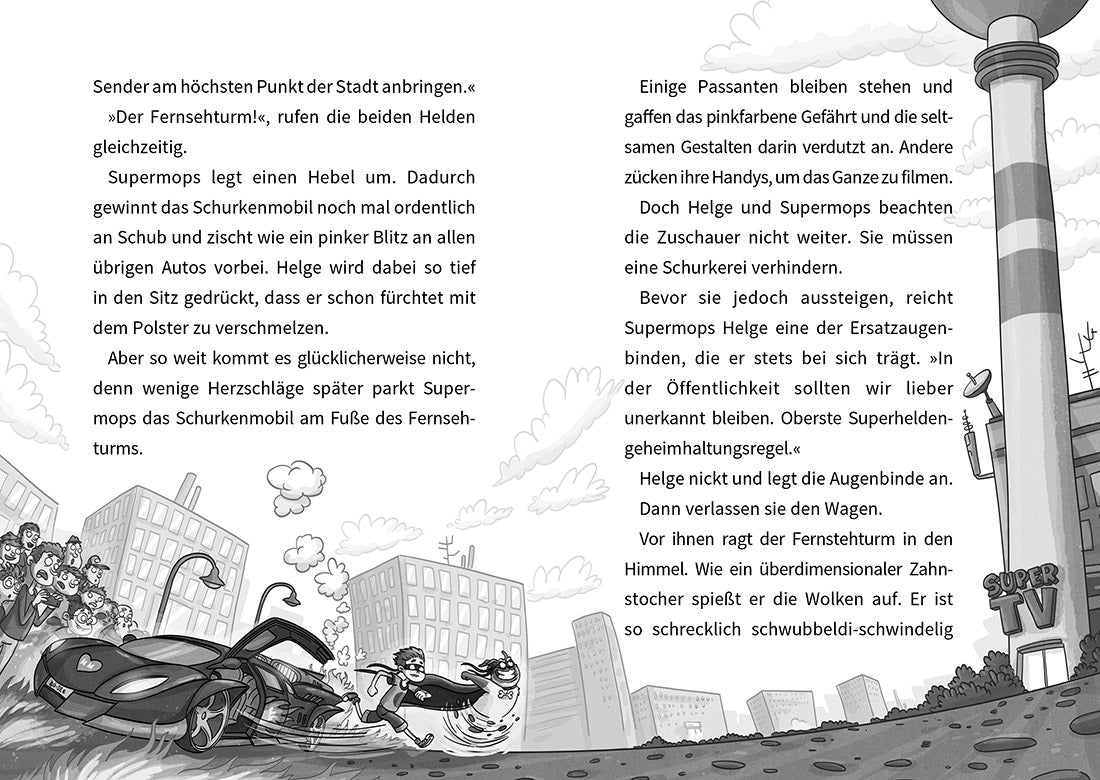 Supermops und der schrille Schurkenalarm