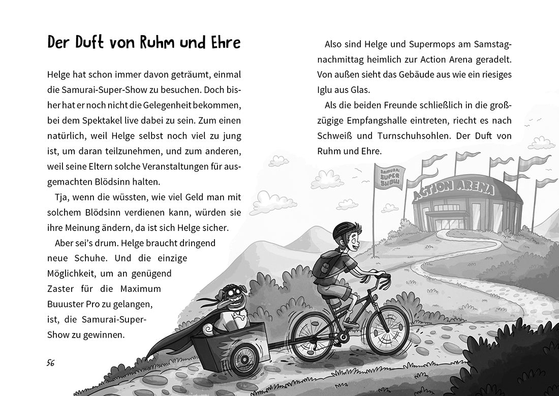 Supermops und der waghalsige Wettstreit