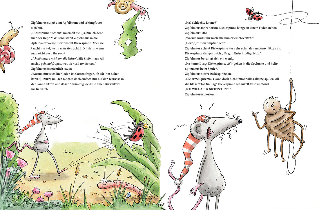 Wer überrascht denn da die Zipfelmaus?