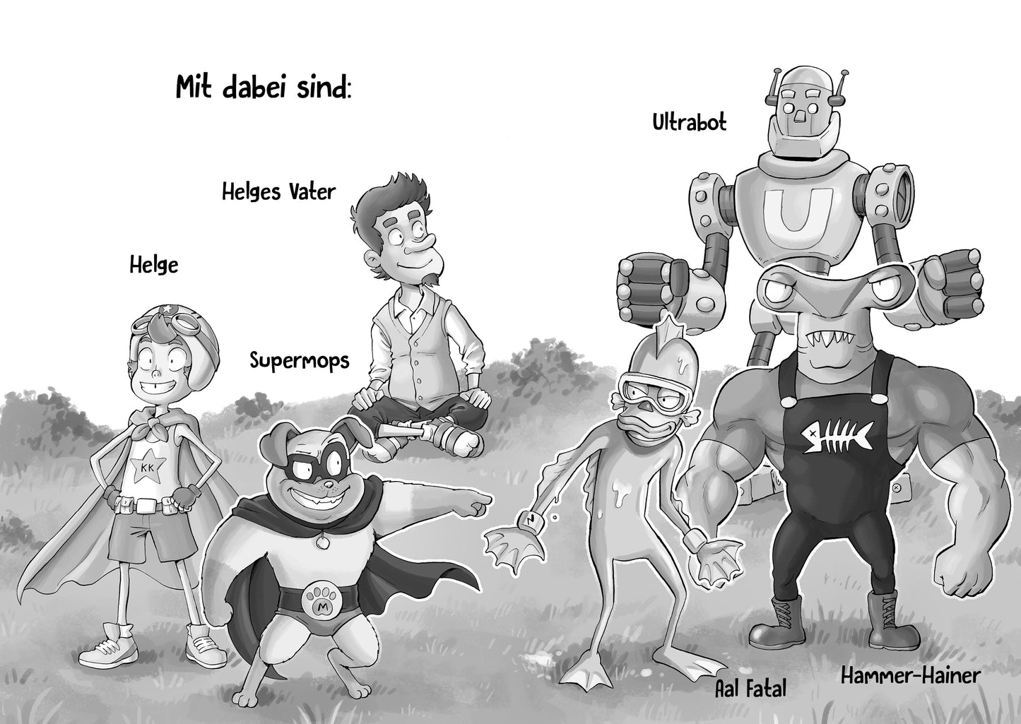 Supermops und der rätselhafte Roboheld