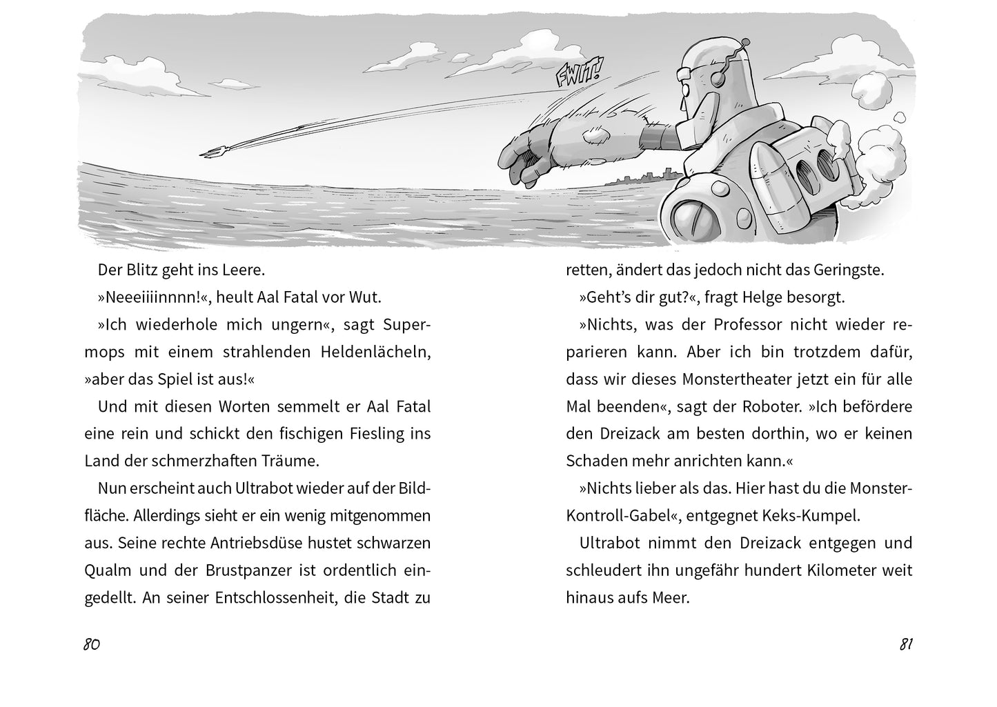 Supermops und der rätselhafte Roboheld