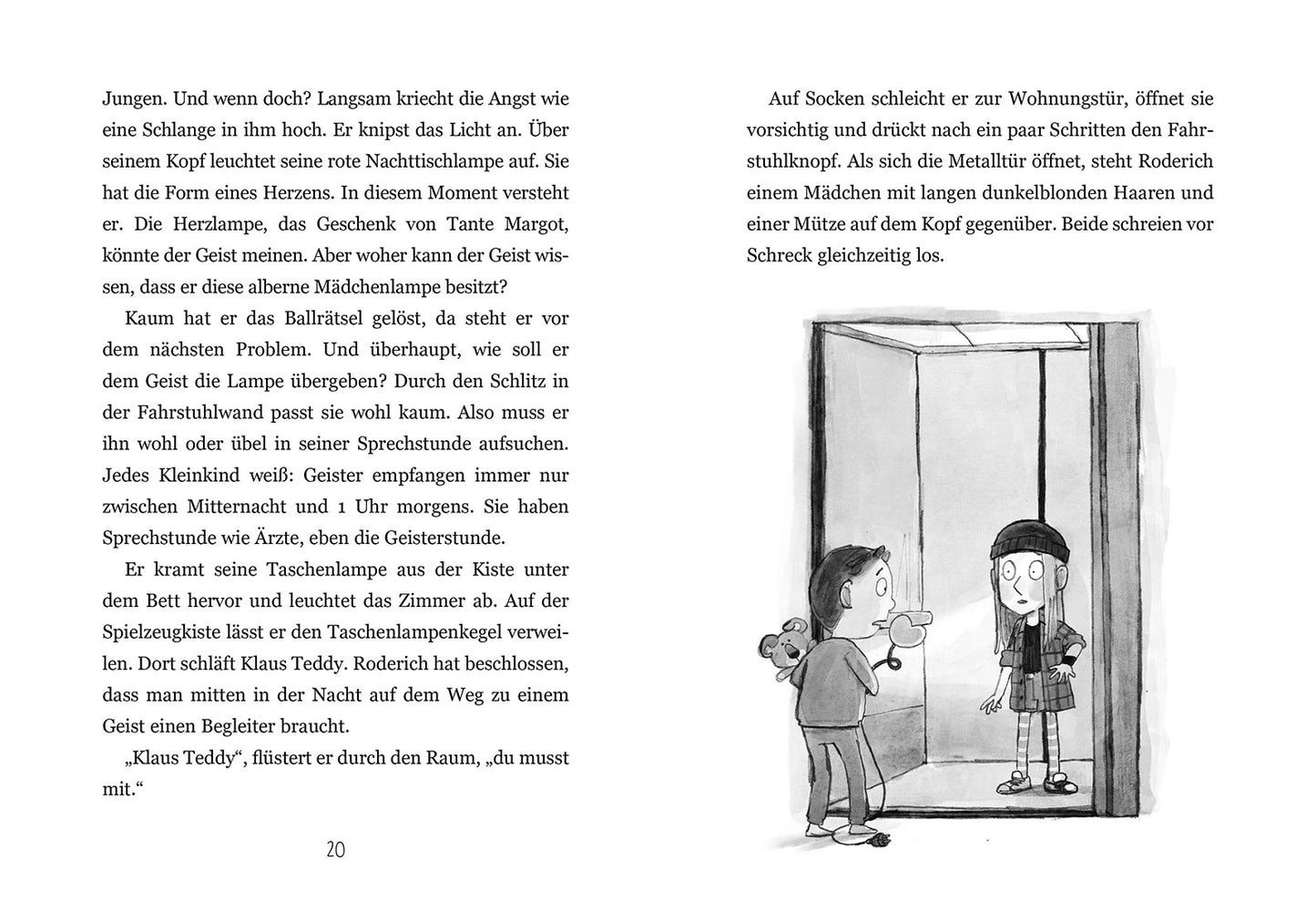 Rille aus dem Luftschacht