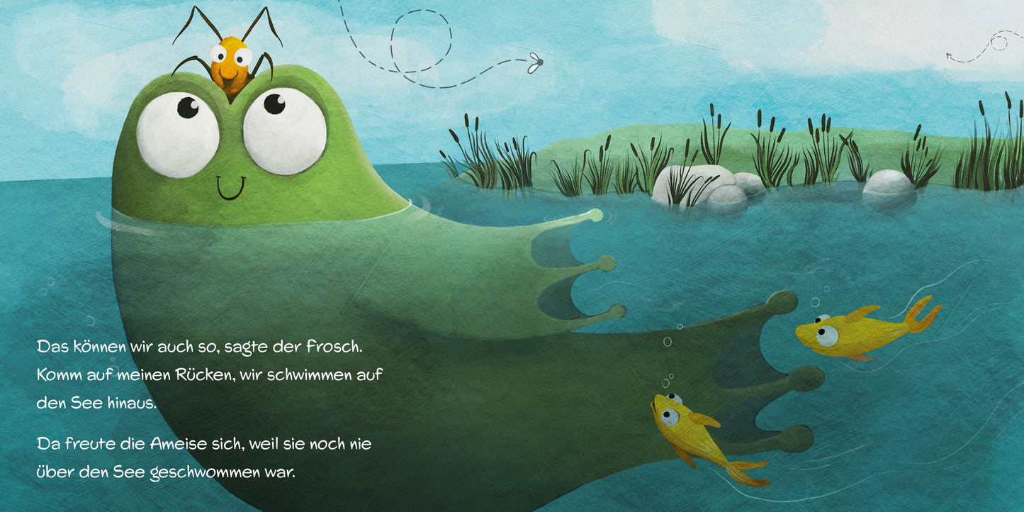 Die Ameise und der Frosch
