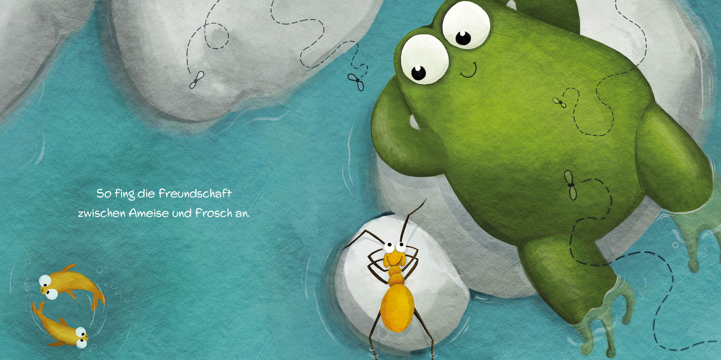 Die Ameise und der Frosch