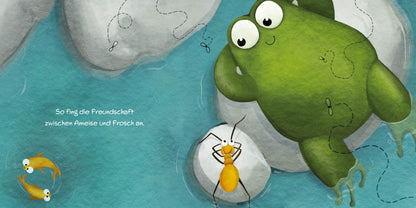 Die Ameise und der Frosch