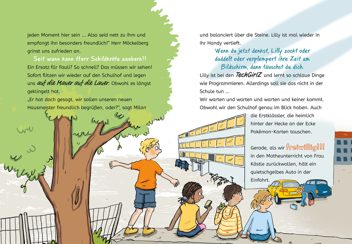 Keine Panik – Wir stellen die Schule auf den Kopf