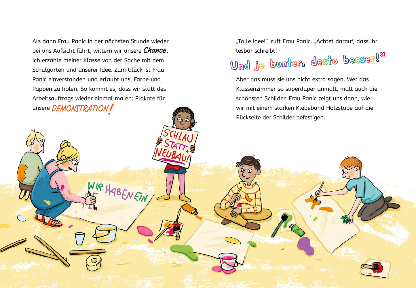 Keine Panik – Wir stellen die Schule auf den Kopf