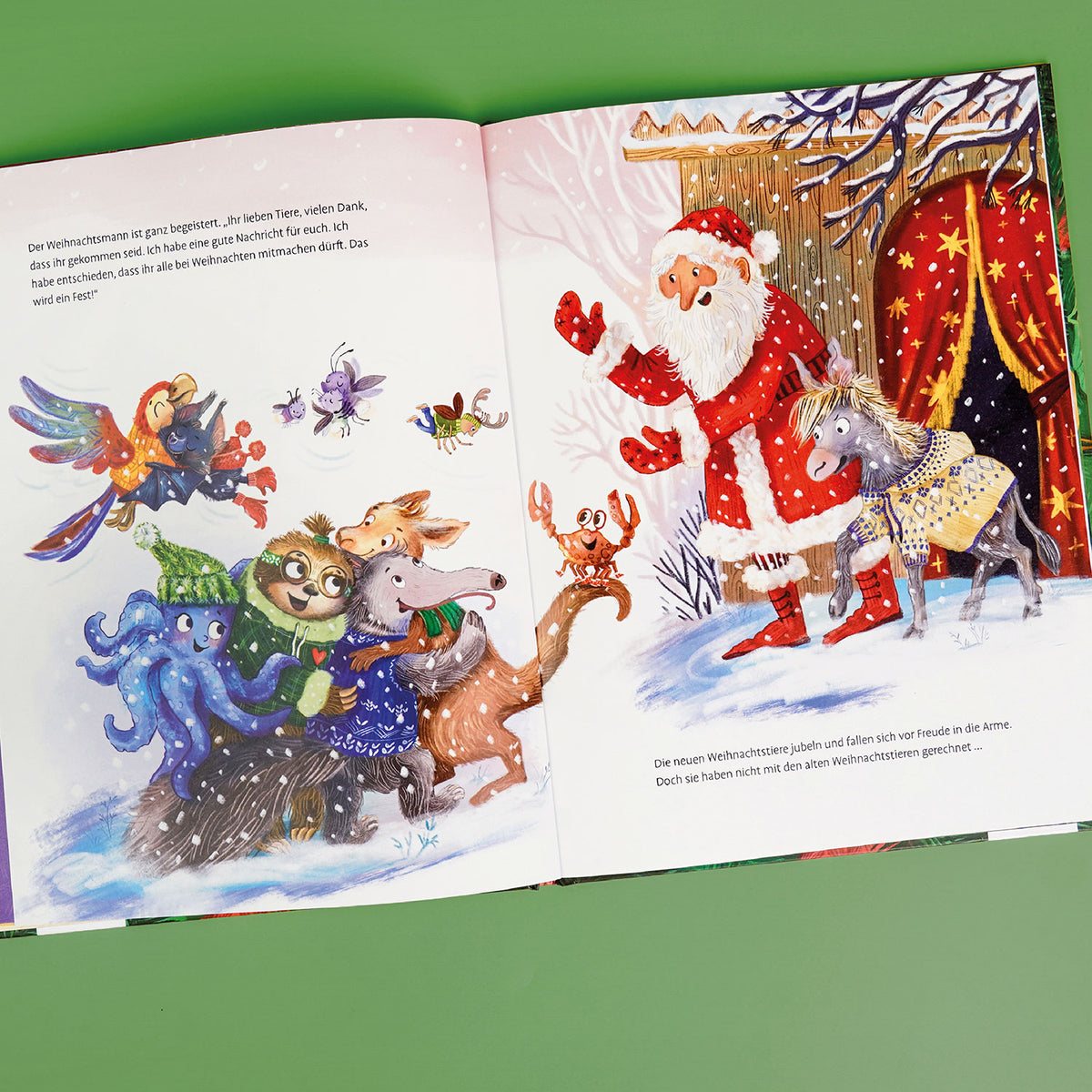 Lieber Weihnachtsmann, jetzt sind wir mal dran