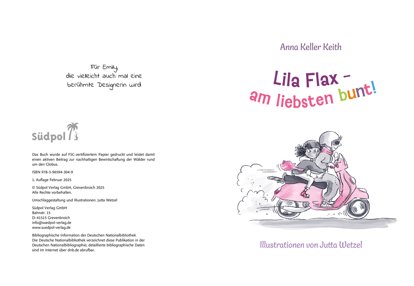 Lila Flax – am liebsten bunt!