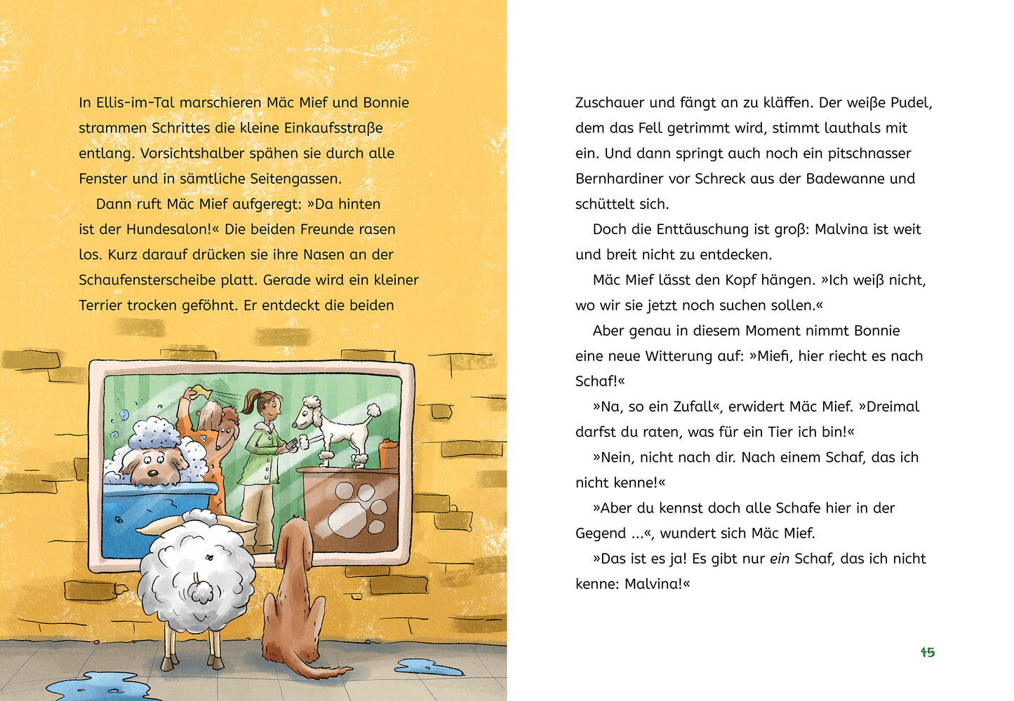 Mäc Mief und die rätselhafte Schafentführung
