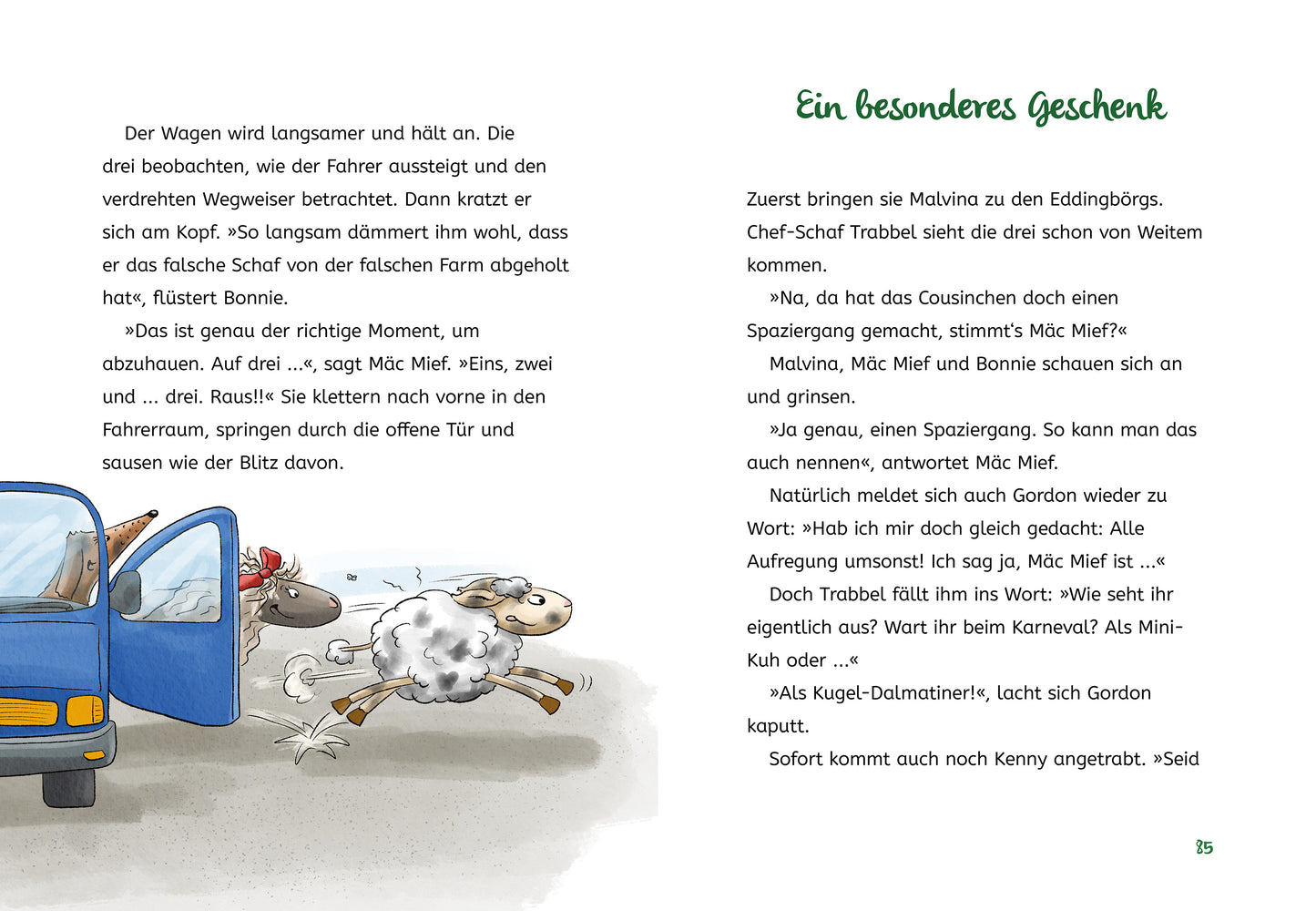 Mäc Mief und die rätselhafte Schafentführung