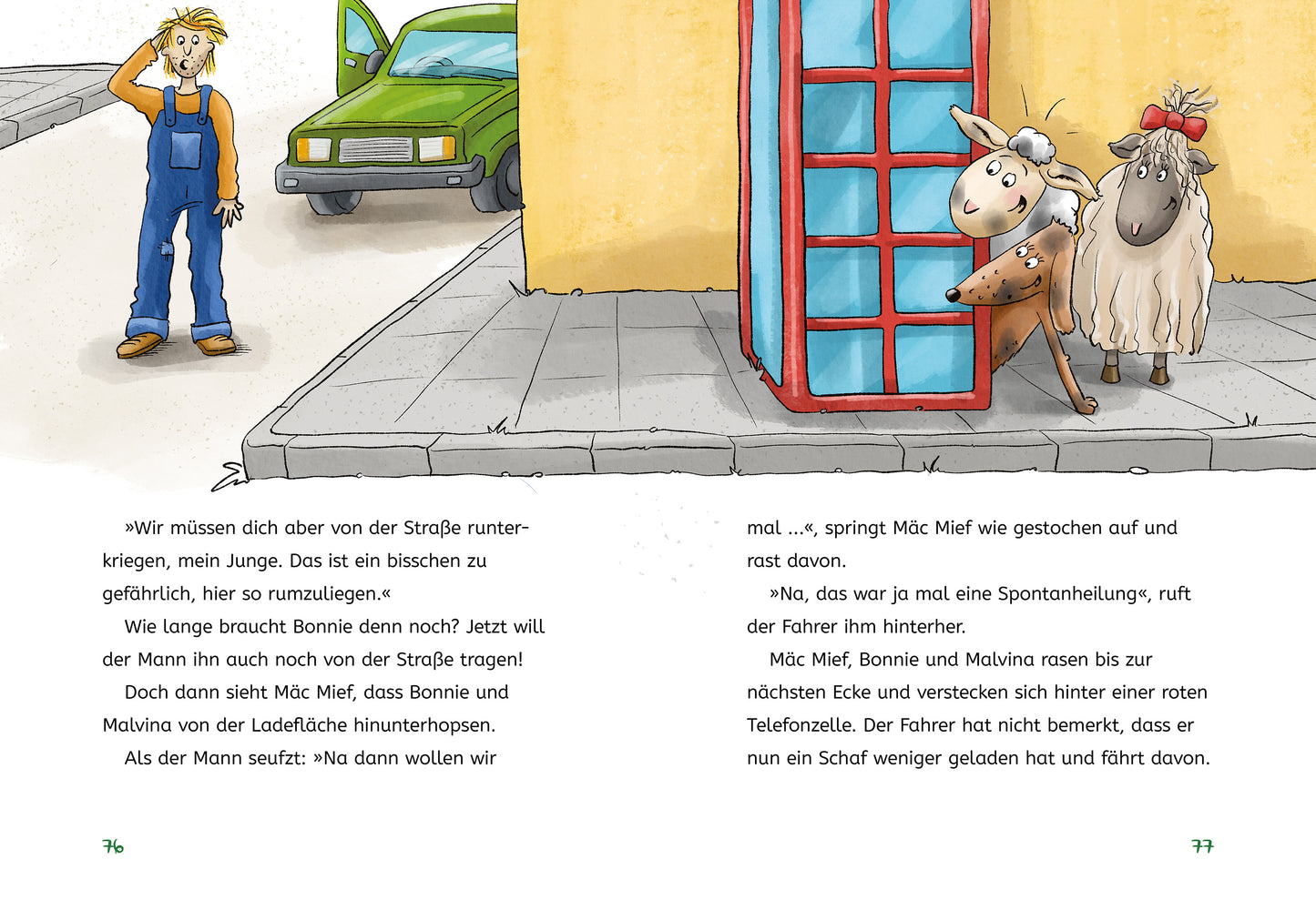 Mäc Mief und die rätselhafte Schafentführung