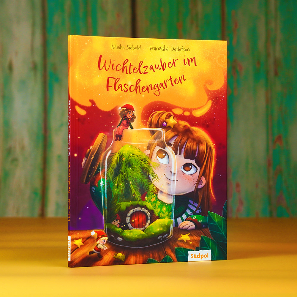 Wichtelzauber im Flaschengarten