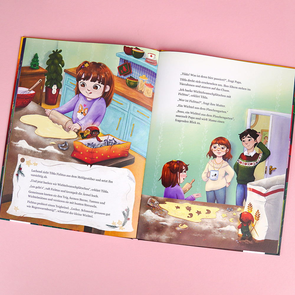 Wichtelzauber im Flaschengarten